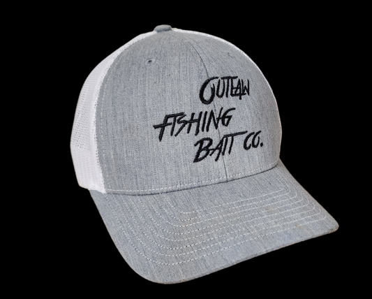 OutLawFishing BaitCo. Hat (Grey)